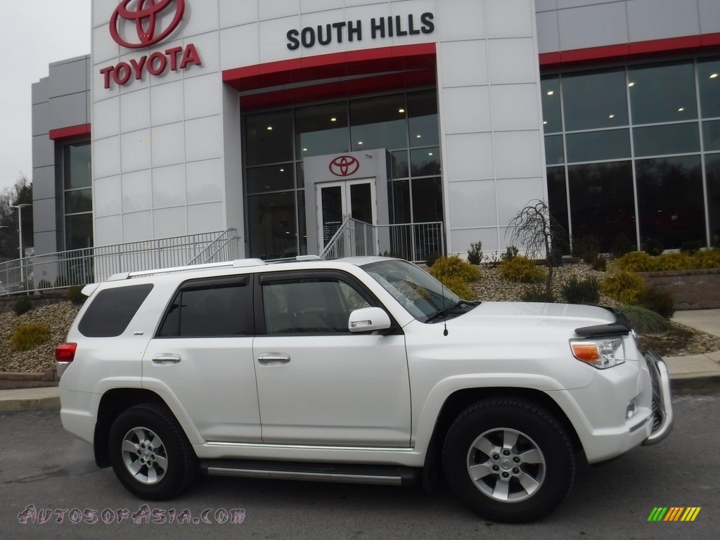 2012 4Runner Limited 4x4 - Blizzard White Pearl / Sand Beige Leather photo #2