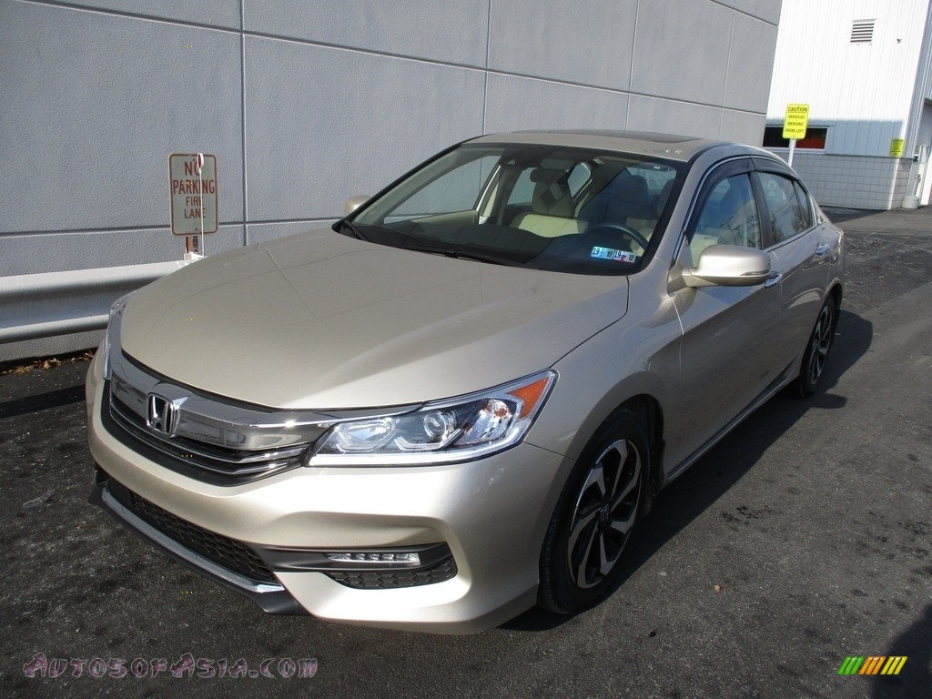 2016 Accord EX Sedan - Champagne Frost Pearl / Ivory photo #8