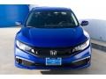 Honda Civic LX Sedan Agean Blue Metallic photo #3