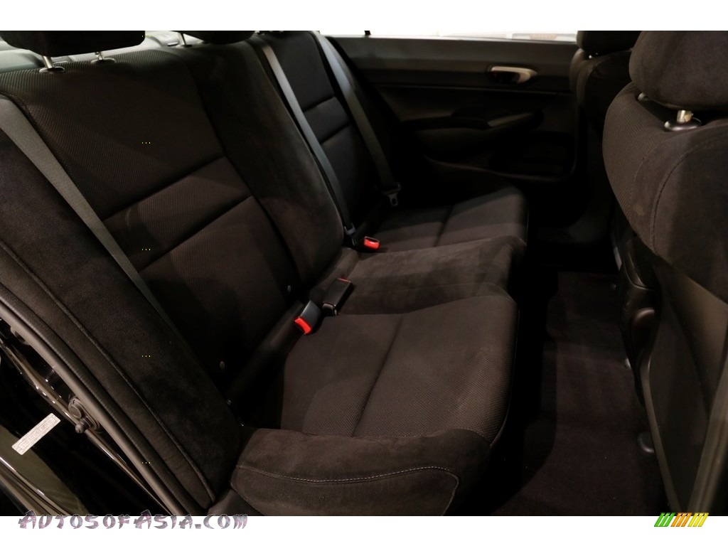 2011 Civic LX-S Sedan - Crystal Black Pearl / Black photo #14