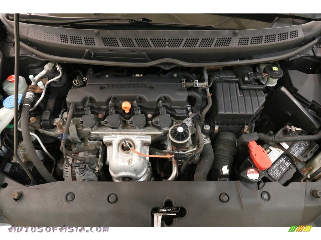 2011 Civic LX-S Sedan - Crystal Black Pearl / Black photo #17