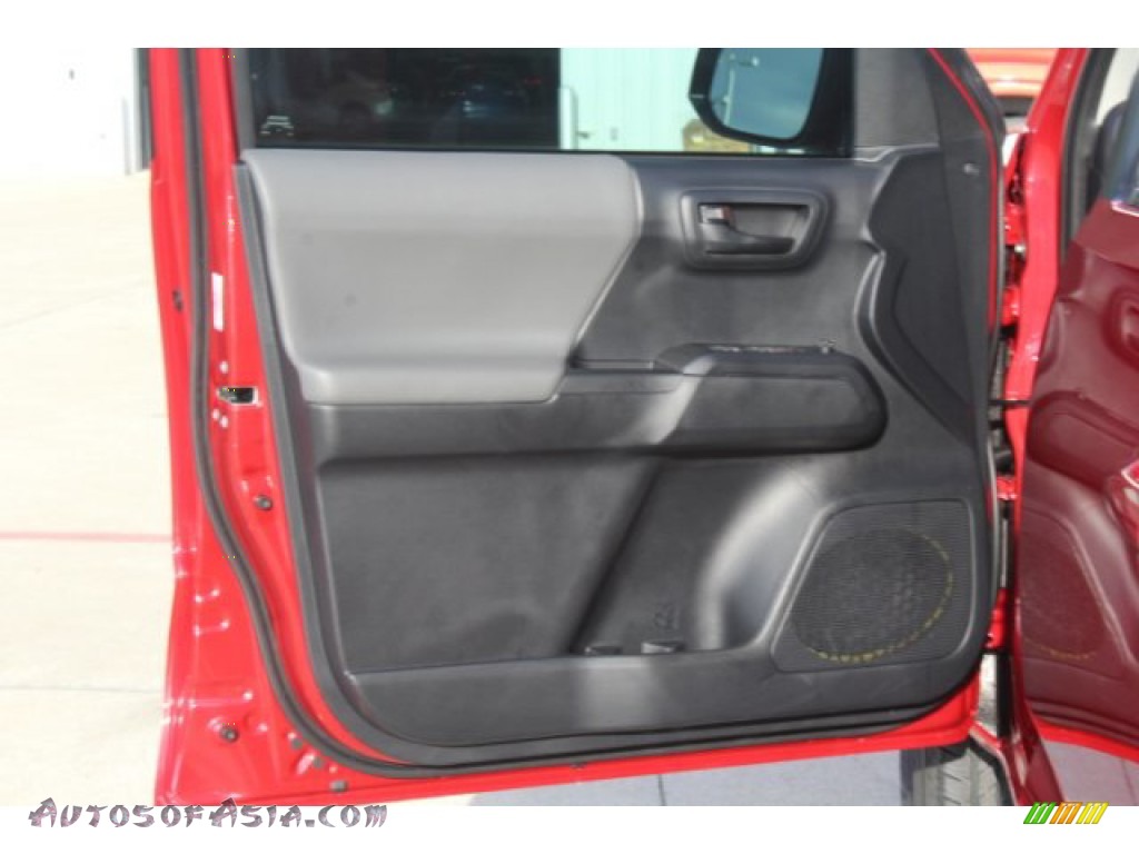 2019 Tacoma SR Double Cab - Barcelona Red Metallic / Cement Gray photo #9