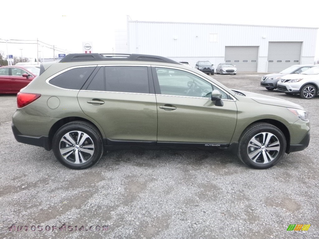 2019 Outback 2.5i Limited - Wilderness Green Metallic / Warm Ivory photo #3