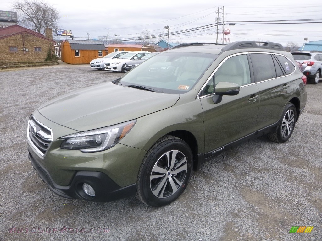 2019 Outback 2.5i Limited - Wilderness Green Metallic / Warm Ivory photo #7