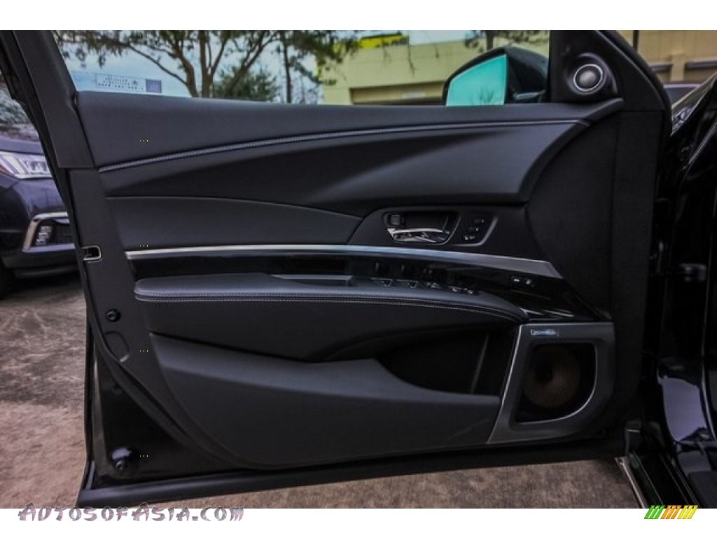 2019 RLX Sport Hybrid SH-AWD - Majestic Black Pearl / Ebony photo #15