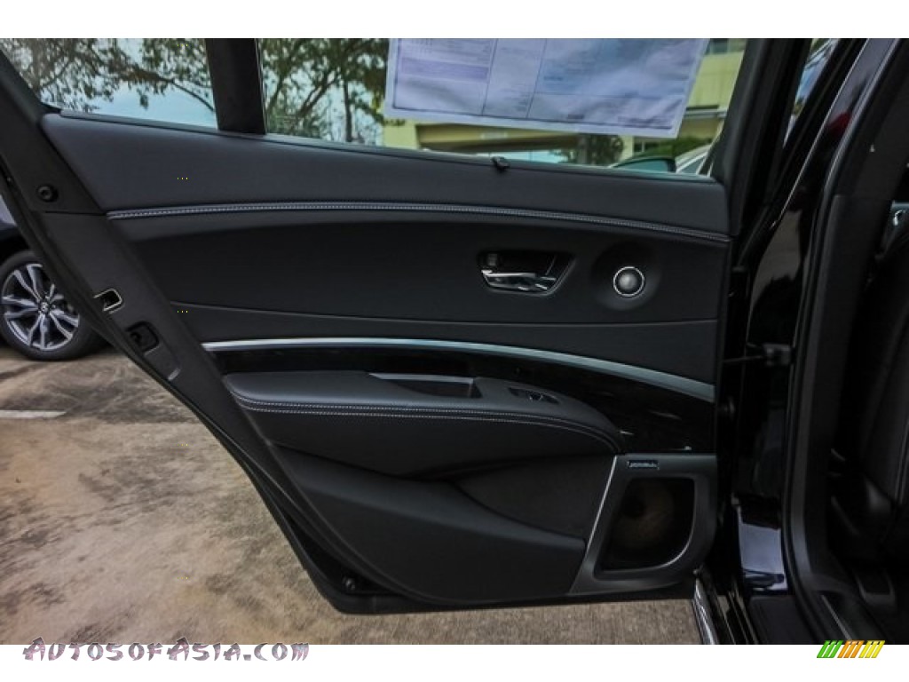 2019 RLX Sport Hybrid SH-AWD - Majestic Black Pearl / Ebony photo #17