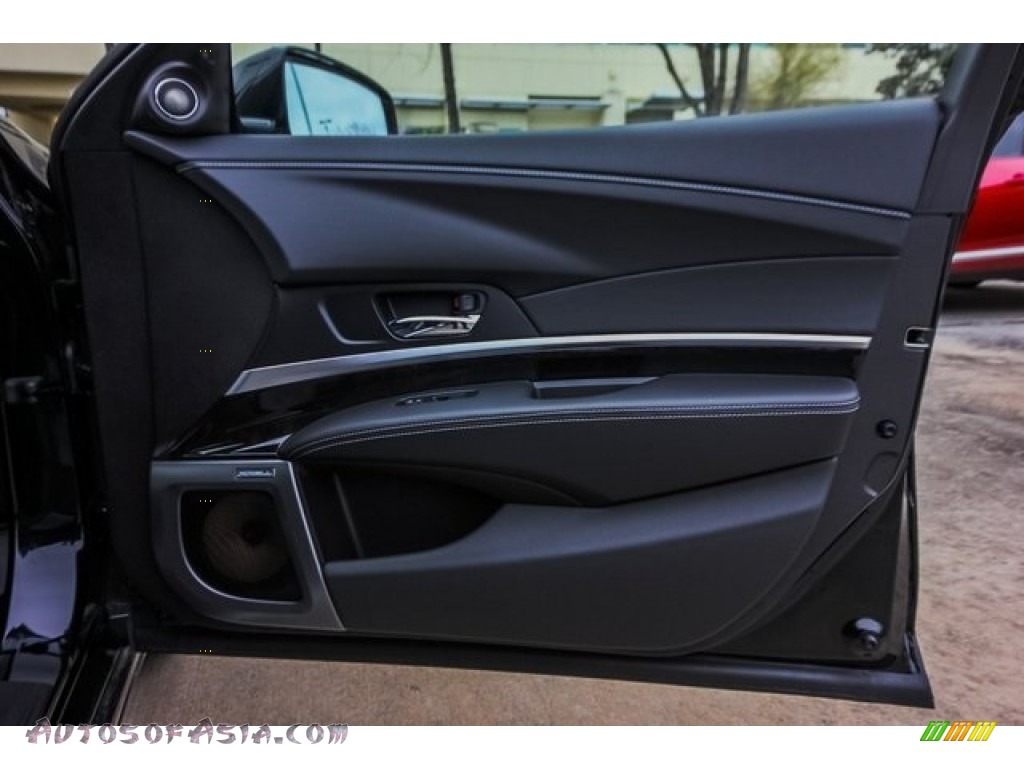 2019 RLX Sport Hybrid SH-AWD - Majestic Black Pearl / Ebony photo #22