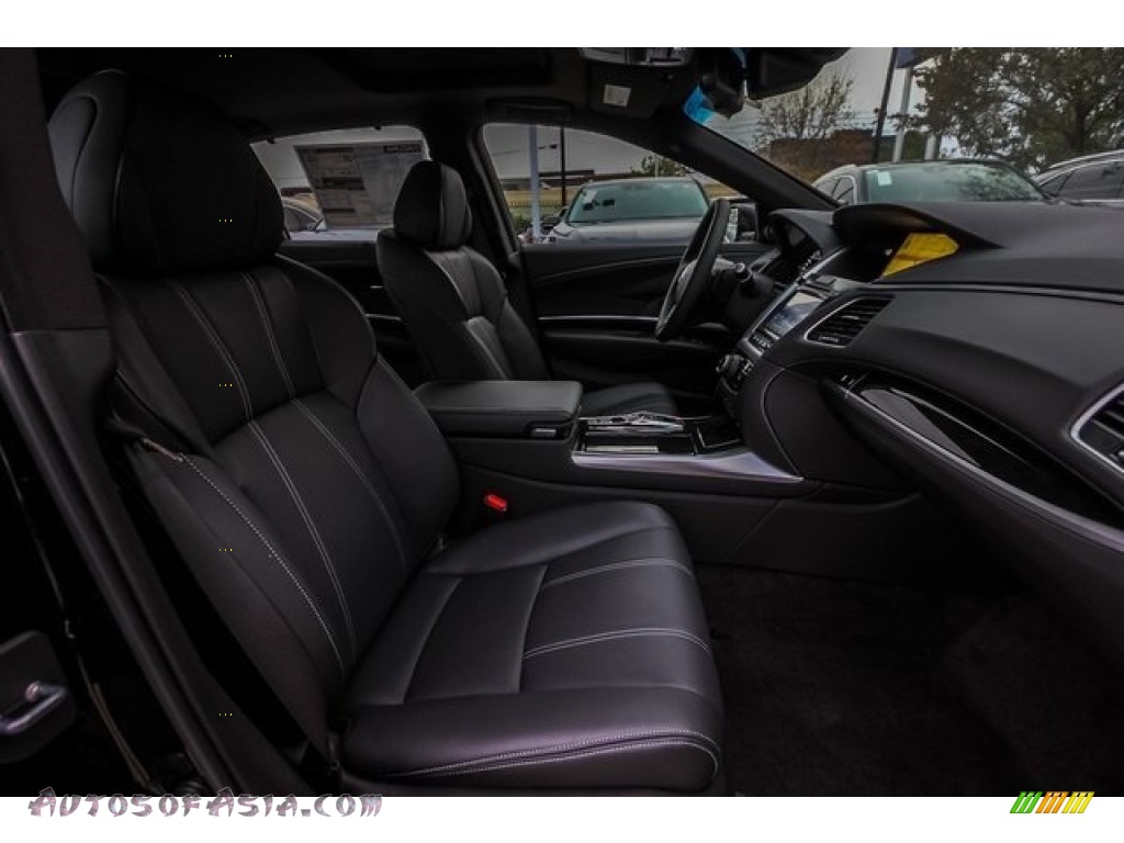 2019 RLX Sport Hybrid SH-AWD - Majestic Black Pearl / Ebony photo #23