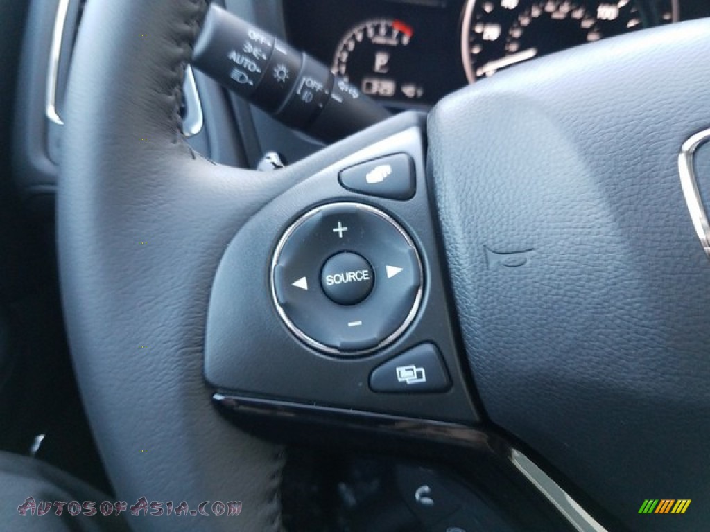 2019 HR-V Touring AWD - Crystal Black Pearl / Black photo #18