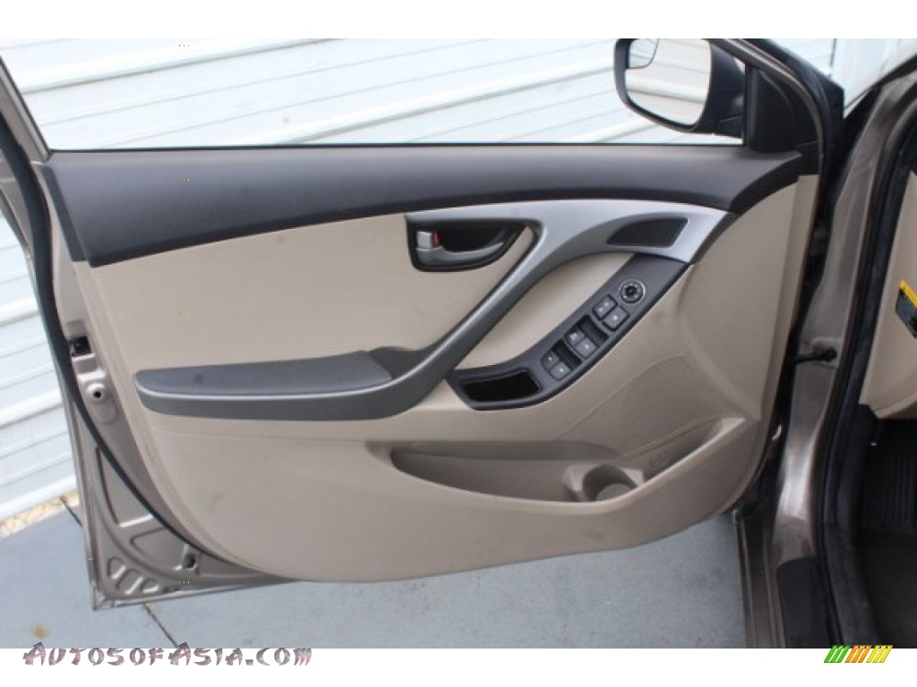 2014 Elantra SE Sedan - Bronze / Gray photo #9