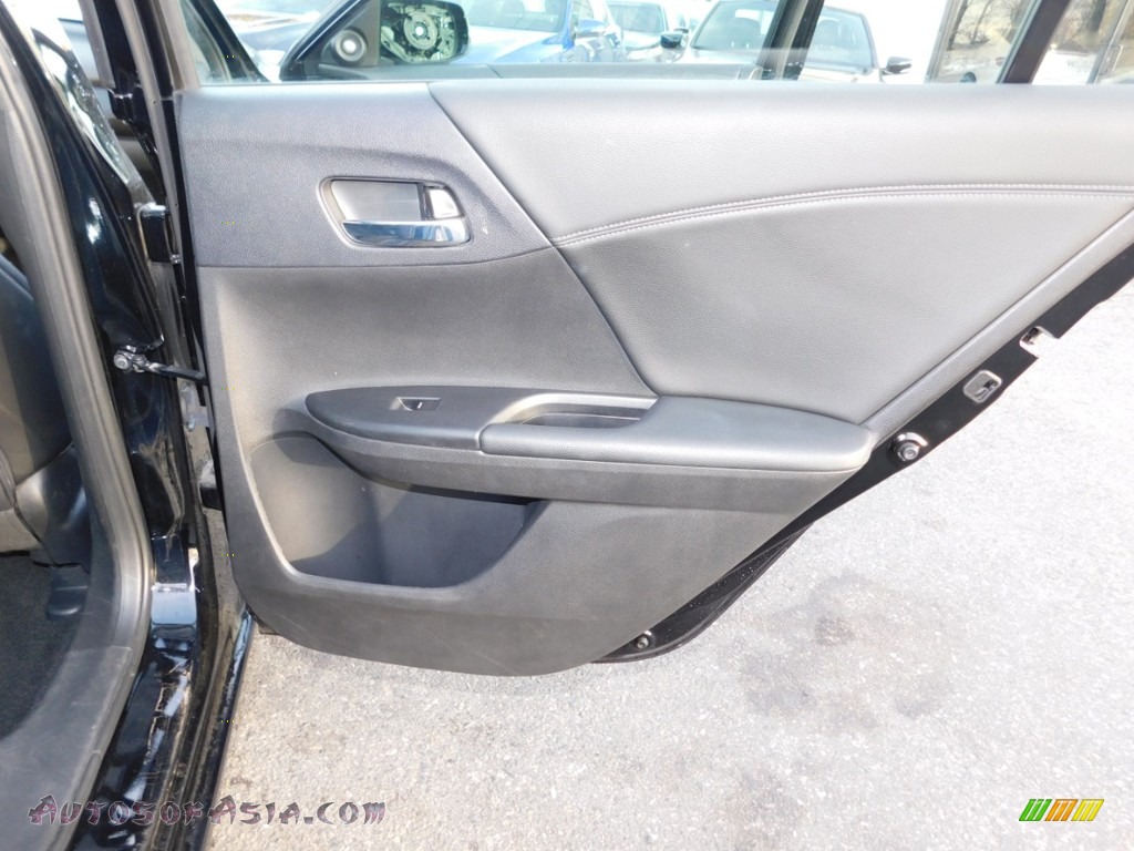 2015 Accord EX-L Sedan - Crystal Black Pearl / Black photo #28