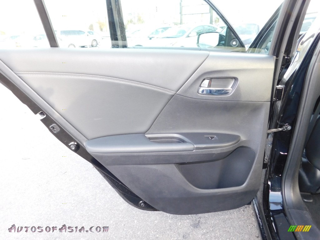 2015 Accord EX-L Sedan - Crystal Black Pearl / Black photo #31