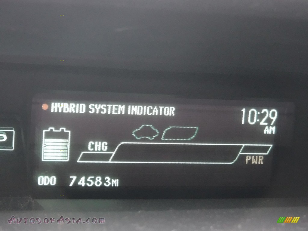 2013 Prius Two Hybrid - Winter Gray Metallic / Misty Gray photo #25