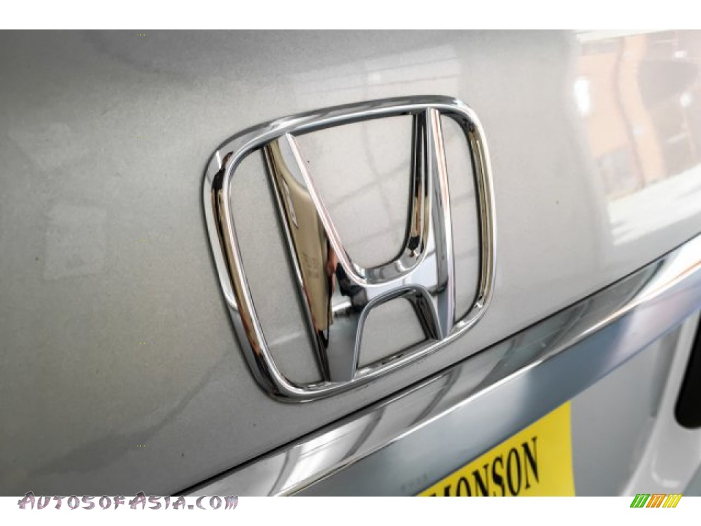 2015 Civic LX Sedan - Alabaster Silver Metallic / Gray photo #28