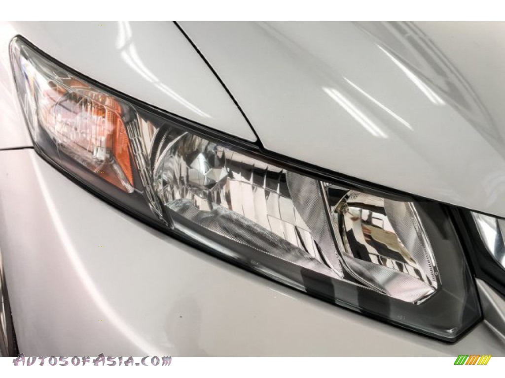 2015 Civic LX Sedan - Alabaster Silver Metallic / Gray photo #32