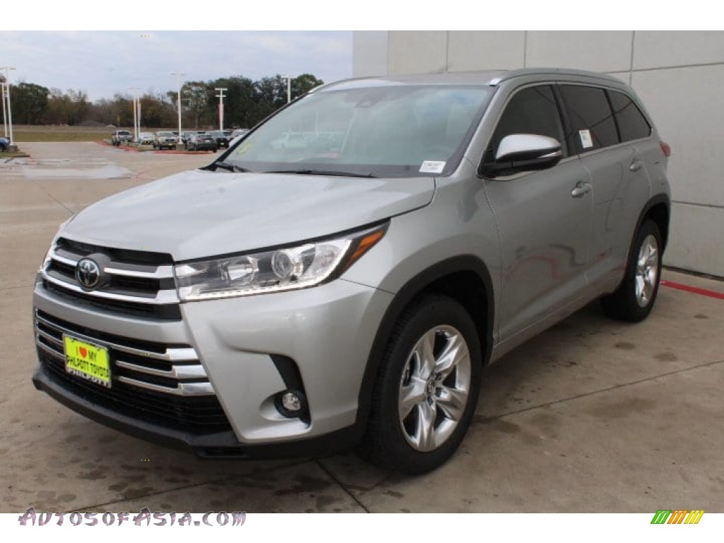 2019 Toyota Highlander Limited In Celestial Silver Metallic Photo #4 