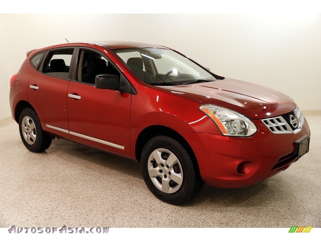 Cayenne Red / Black Nissan Rogue S AWD