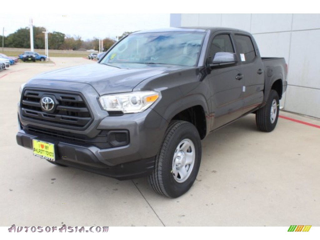 2019 Tacoma SR Double Cab - Magnetic Gray Metallic / Cement Gray photo #4