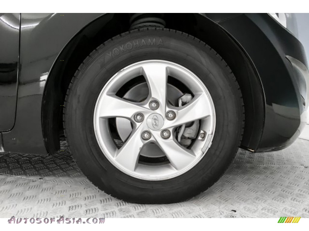 2014 Elantra SE Sedan - Black / Gray photo #8