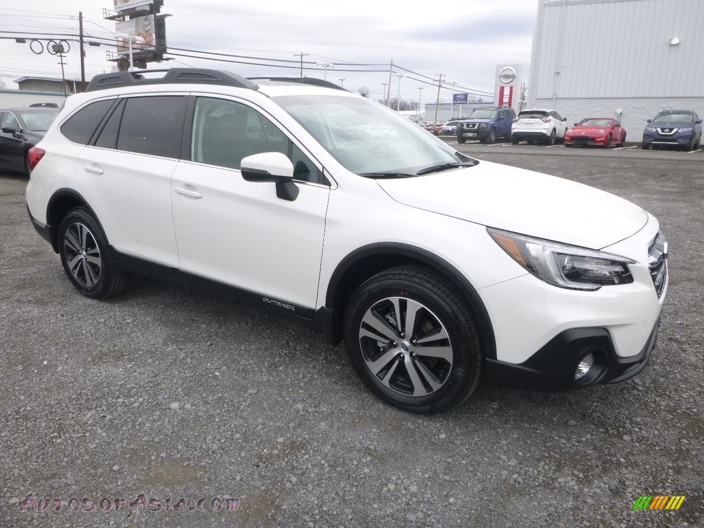 2019 Outback 3.6R Limited - Crystal White Pearl / Slate Black photo #1
