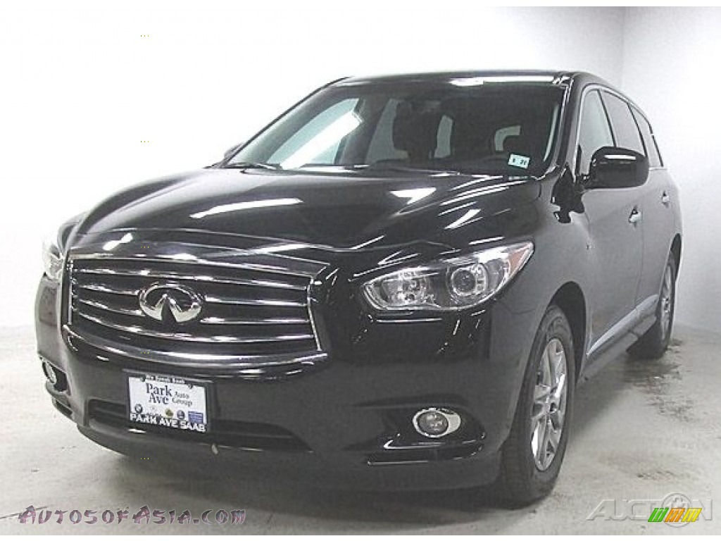 Black Obsidian / Wheat Infiniti QX60 3.5 AWD