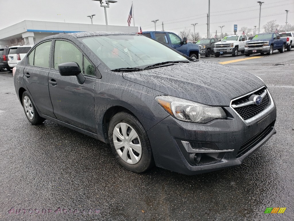 Dark Gray Metallic / Black Subaru Impreza 2.0i 4-door