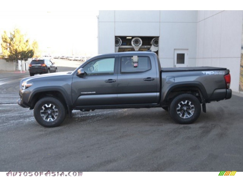 2017 Tacoma TRD Off Road Double Cab 4x4 - Magnetic Gray Metallic / TRD Graphite photo #3