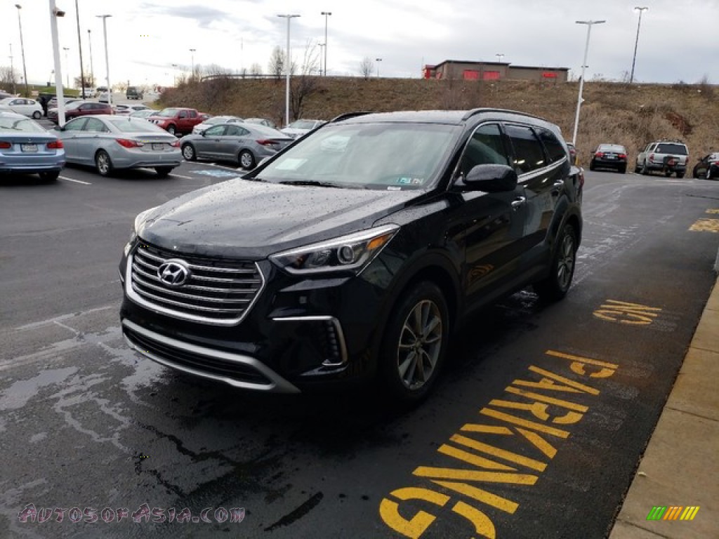 2019 Santa Fe XL SE AWD - Becketts Black / Gray photo #3