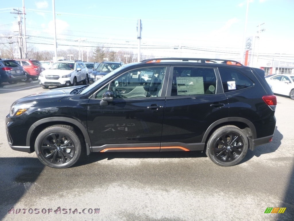 2019 Forester 2.5i Sport - Crystal Black Silica / Gray Sport photo #7