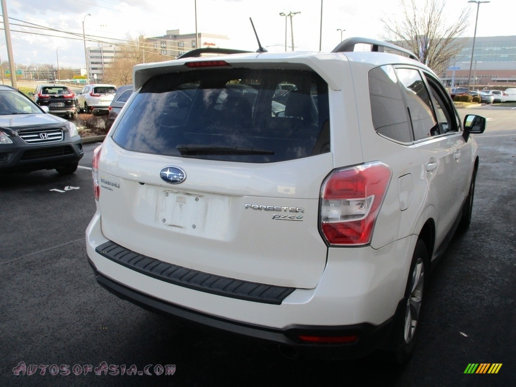 2015 Forester 2.5i Limited - Satin White Pearl / Gray photo #5