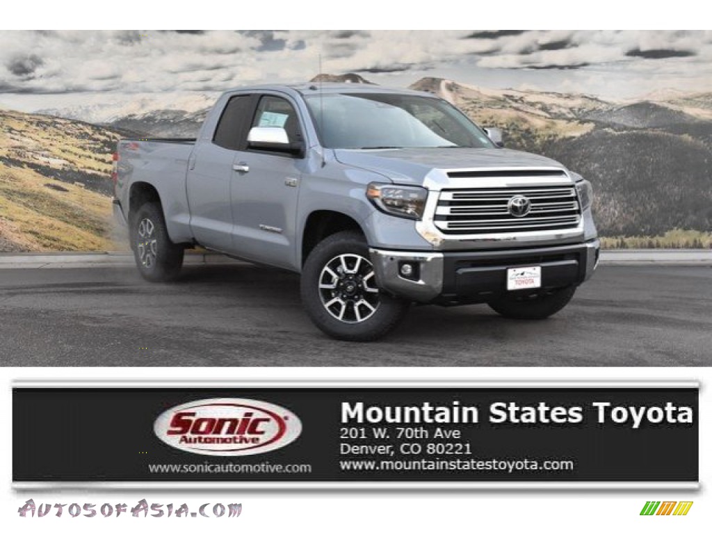 Cement / Black Toyota Tundra Limited Double Cab 4x4