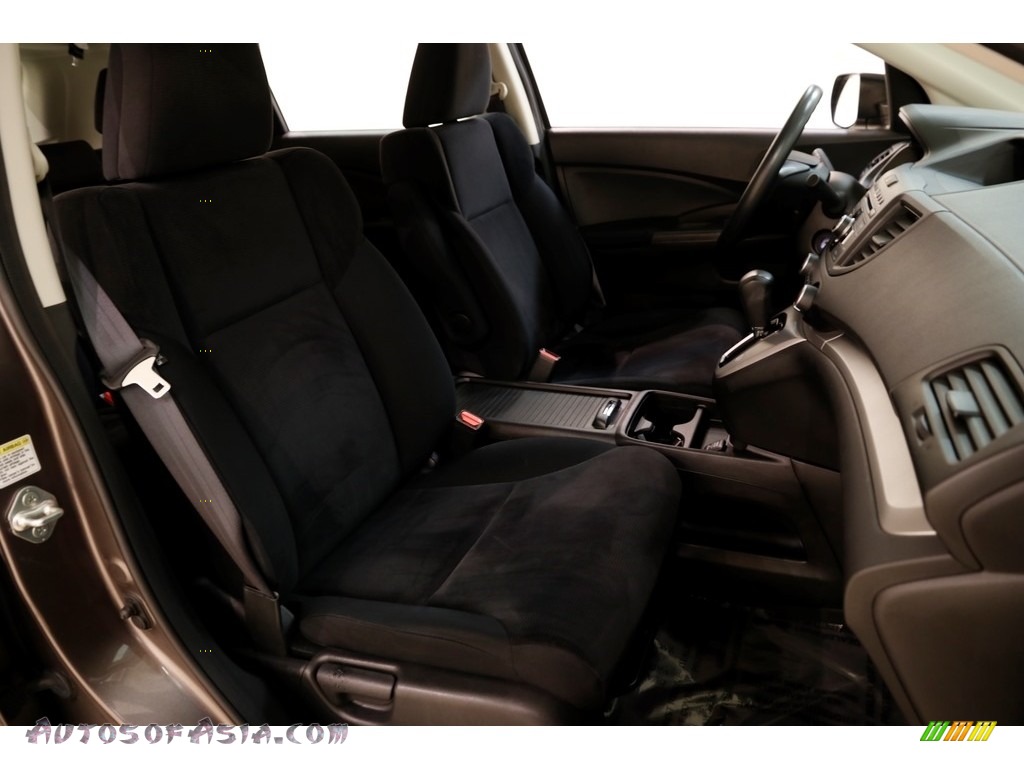 2012 CR-V LX 4WD - Urban Titanium Metallic / Black photo #14