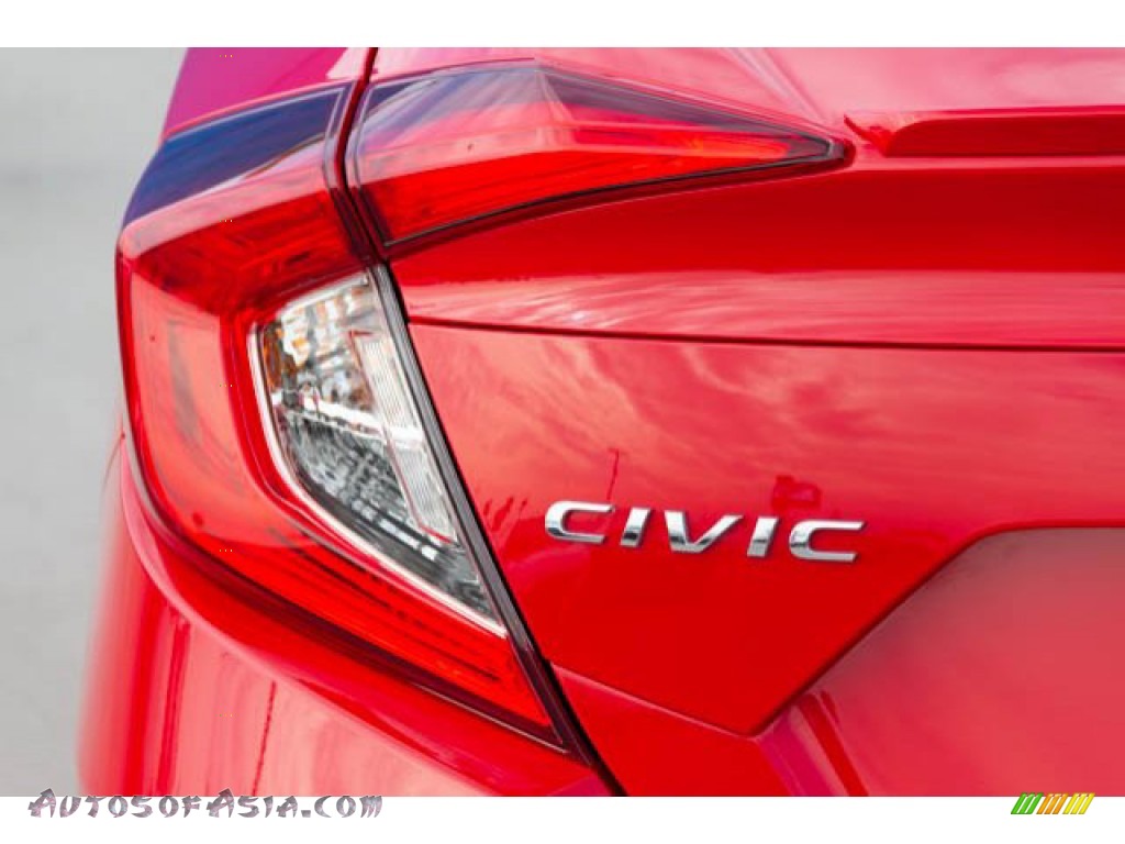 2017 Civic EX-T Sedan - Rallye Red / Black photo #11