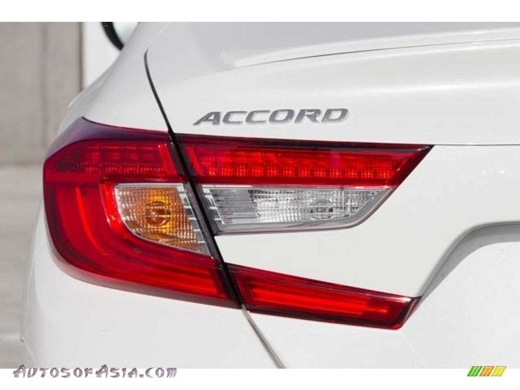 2019 Accord Sport Sedan - Platinum White Pearl / Black photo #7