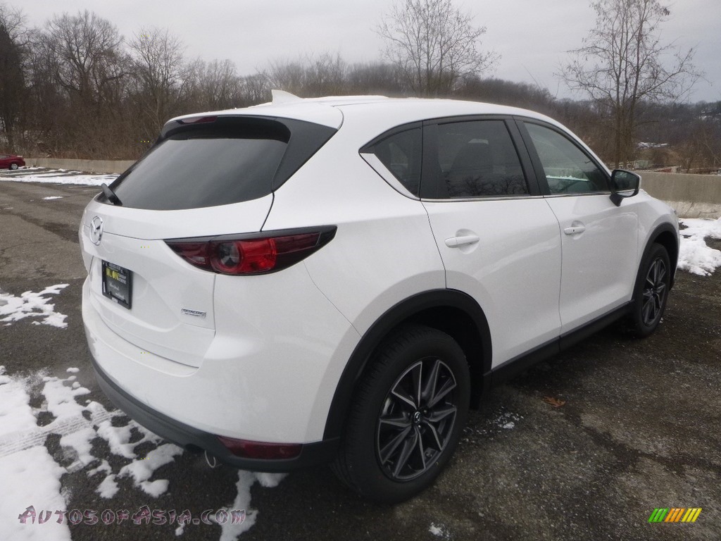 2018 CX-5 Touring AWD - Snowflake White Pearl Mica / Black photo #2