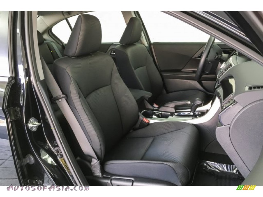 2016 Accord LX Sedan - Crystal Black Pearl / Black photo #6