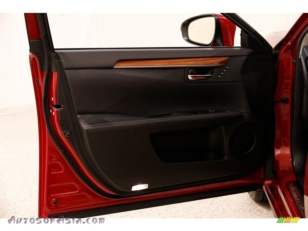 2013 ES 300h Hybrid - Matador Red Mica / Black photo #4