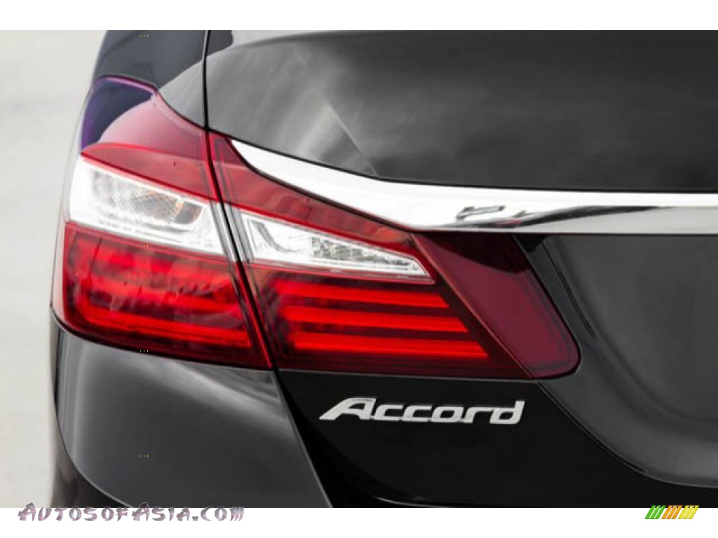 2016 Accord LX Sedan - Crystal Black Pearl / Black photo #11