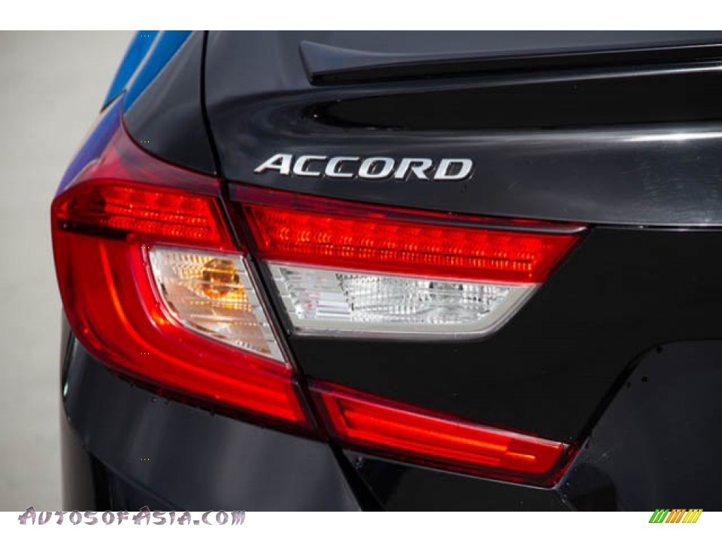 2018 Accord Sport Sedan - Crystal Black Pearl / Black photo #11