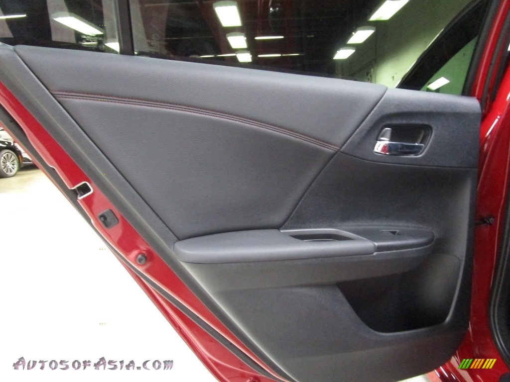2017 Accord Sport Special Edition Sedan - San Marino Red / Black photo #10