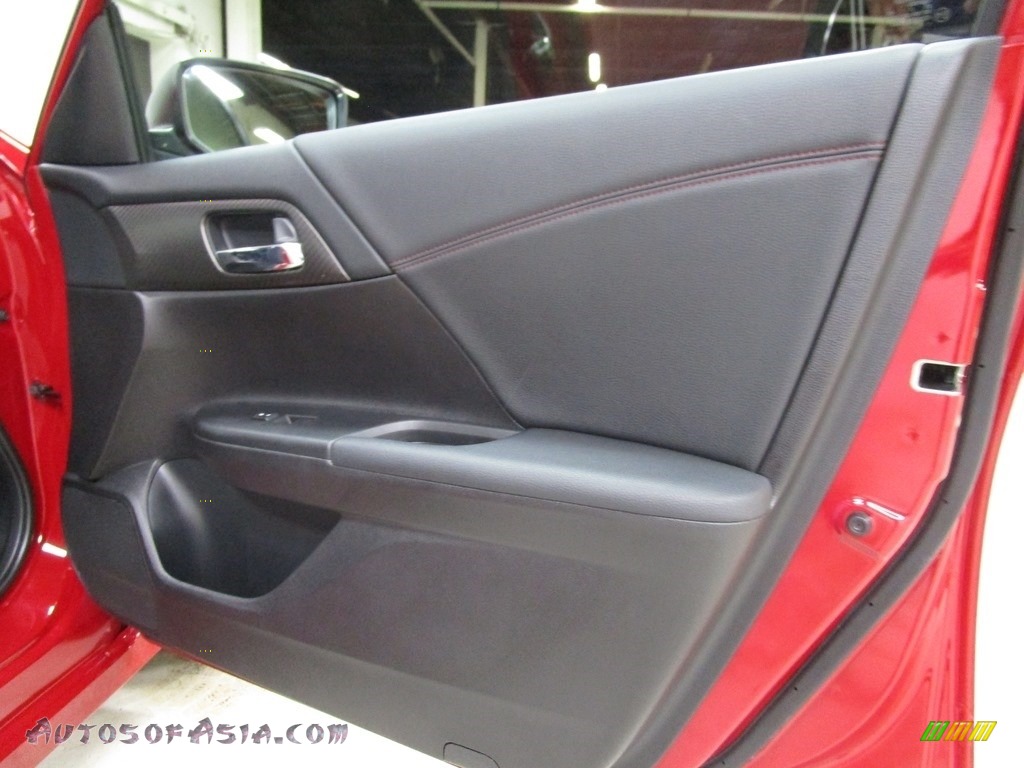 2017 Accord Sport Special Edition Sedan - San Marino Red / Black photo #13