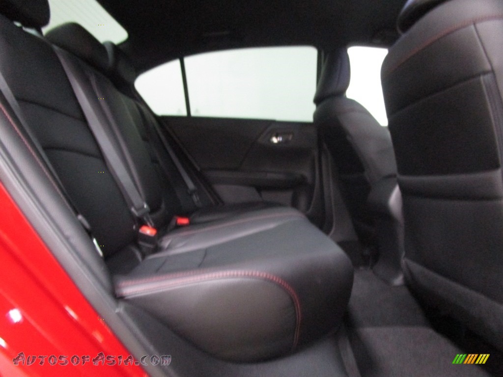 2017 Accord Sport Special Edition Sedan - San Marino Red / Black photo #18