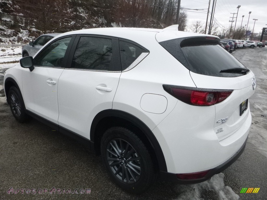 2019 CX-5 Touring AWD - Snowflake White Pearl Mica / Black photo #6