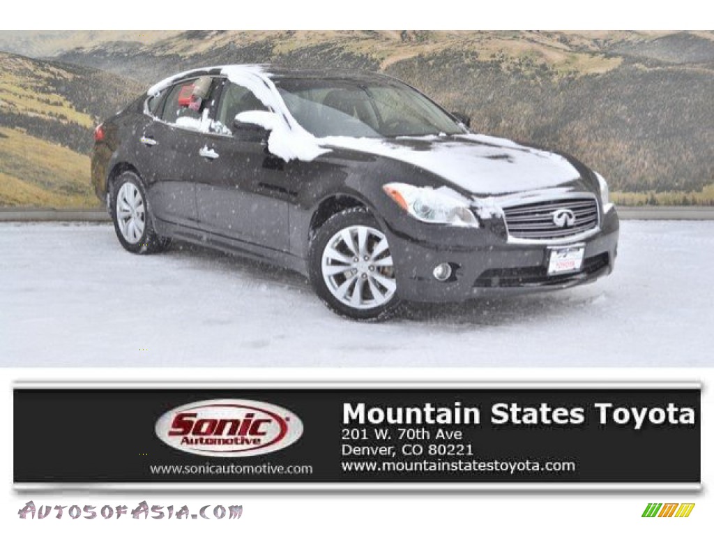 Malbec Black / Graphite Infiniti M 37x AWD Sedan