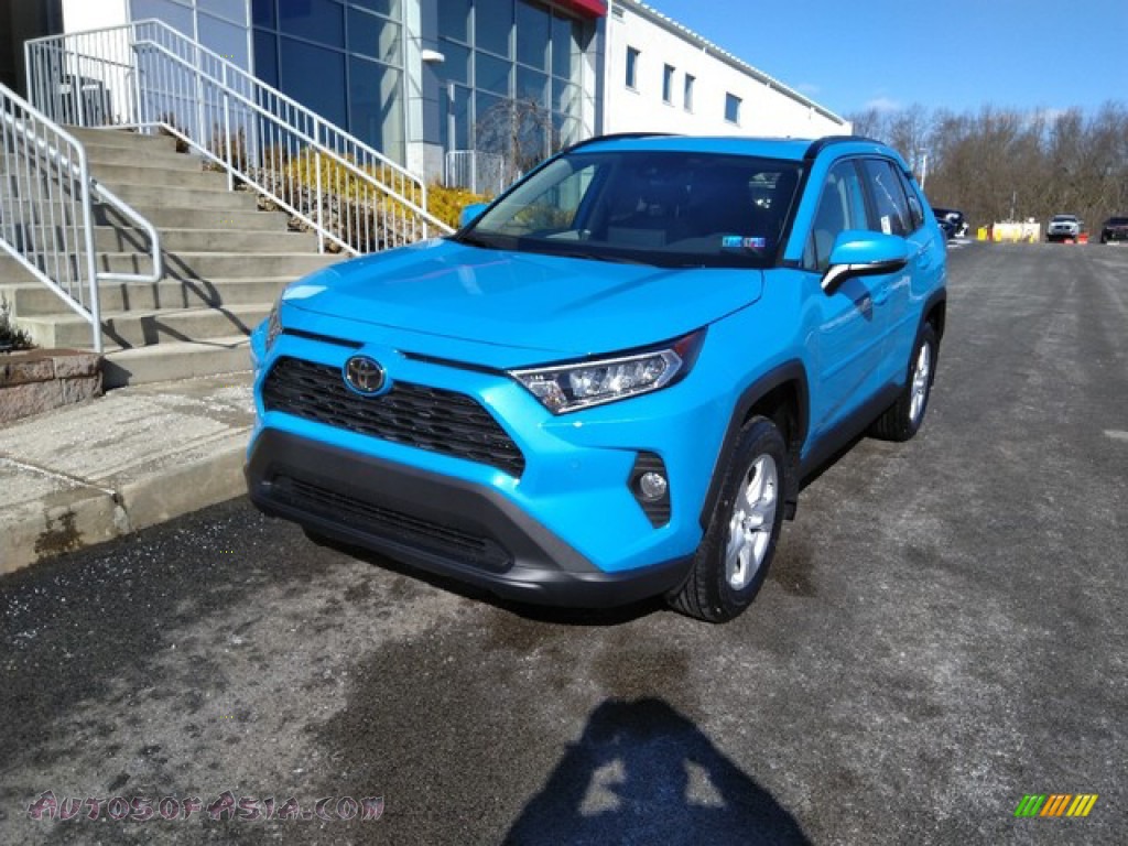 2019 Toyota RAV4 XLE AWD In Blue Flame Photo 18 009358 Autos Of Asia Japanese And Korean 