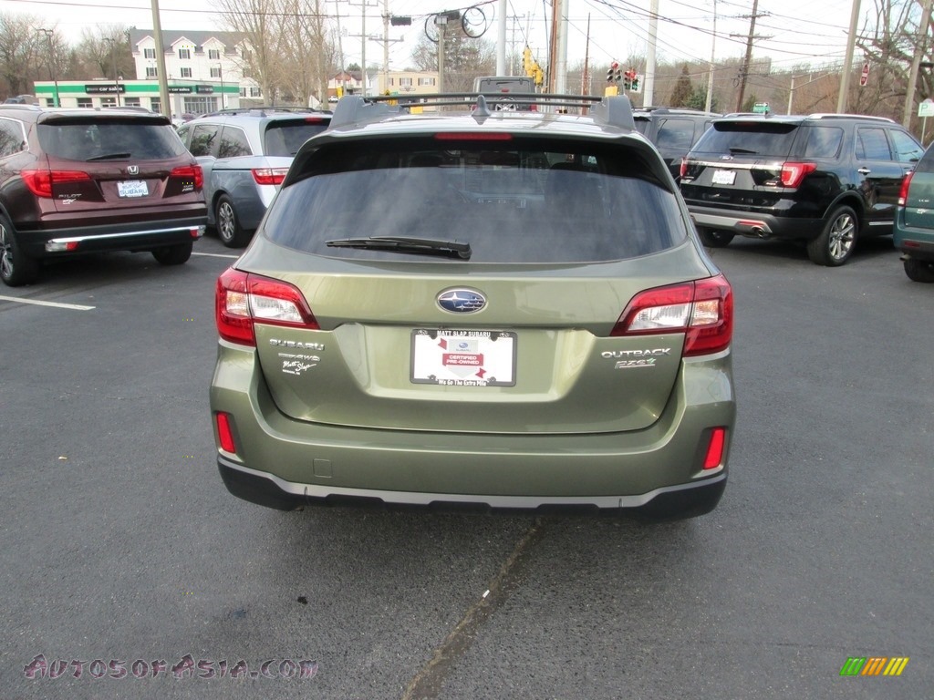 2017 Outback 2.5i Limited - Wilderness Green Metallic / Warm Ivory photo #7