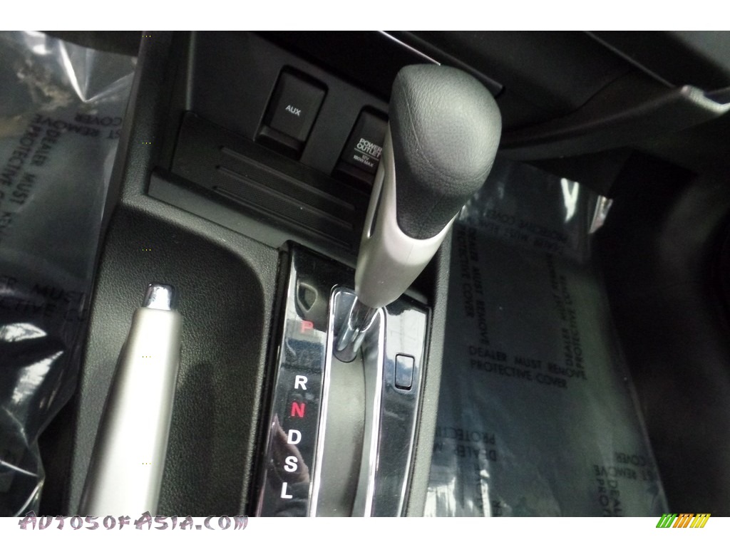 2015 Civic LX Coupe - Crystal Black Pearl / Black photo #27