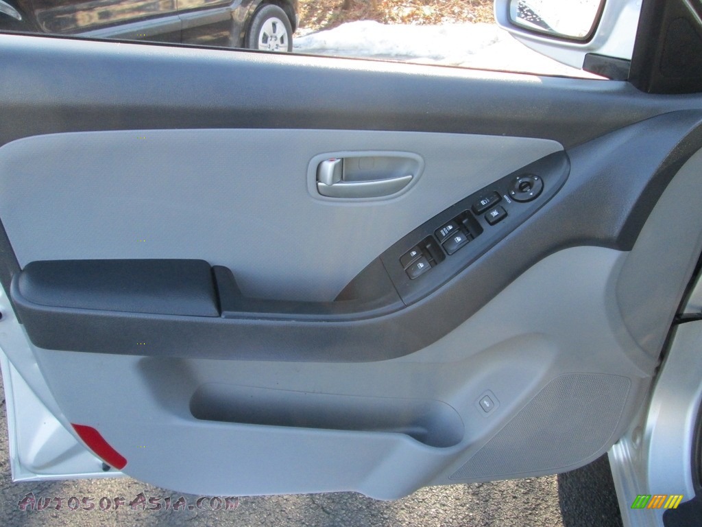2008 Elantra GLS Sedan - QuickSilver Metallic / Gray photo #13