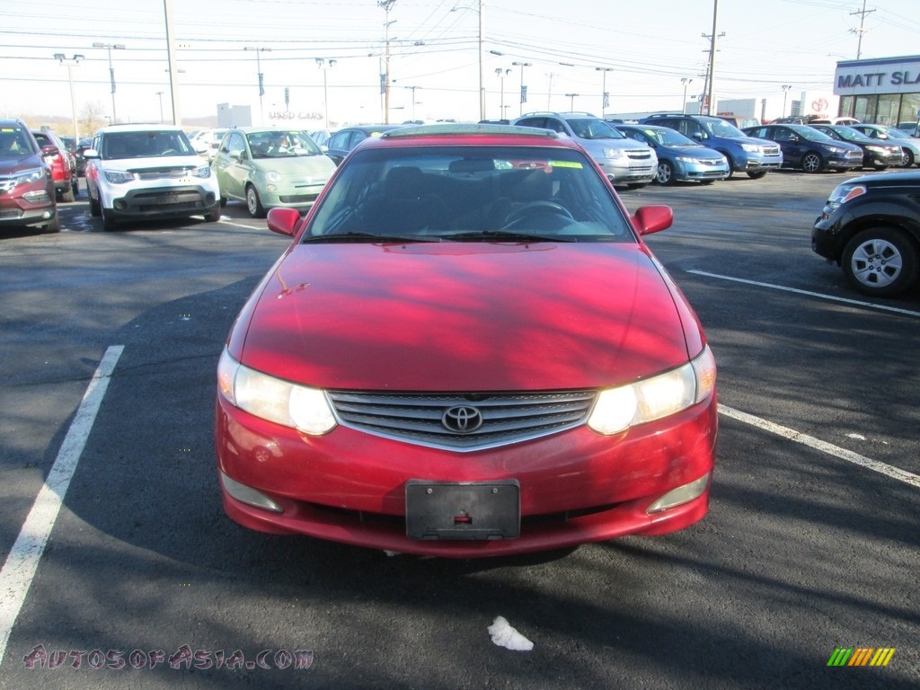 2002 Solara SE Coupe - Red Flame Metallic / Charcoal photo #3