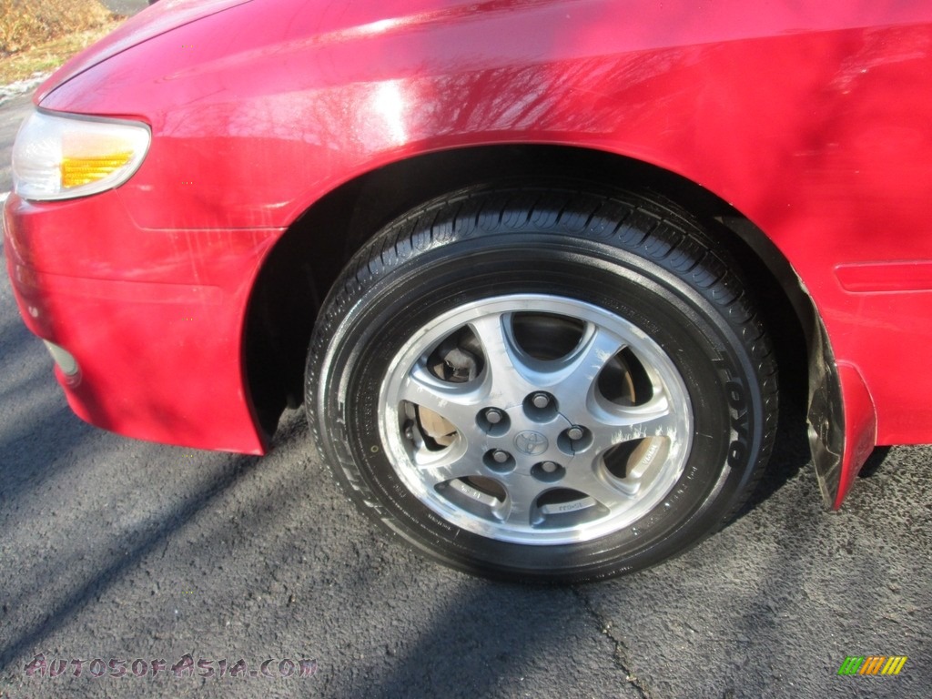 2002 Solara SE Coupe - Red Flame Metallic / Charcoal photo #17